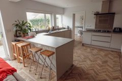 Parquet floors throughout