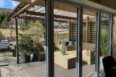 Garden room and covered terrace