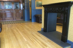 Beechwood Club Swansea - sanded wood flooring